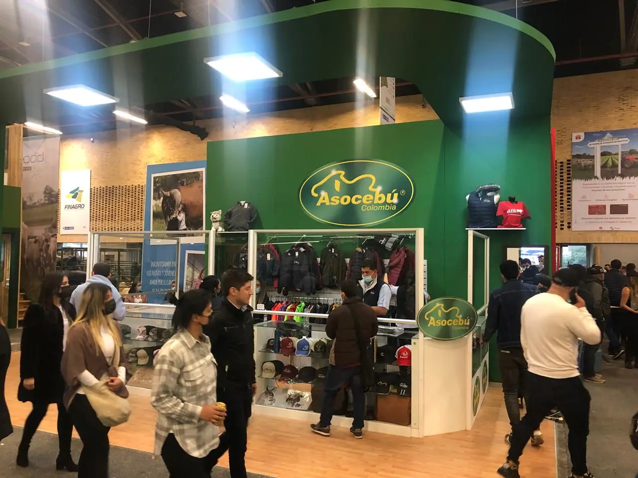 Stand de Asocebú en feria